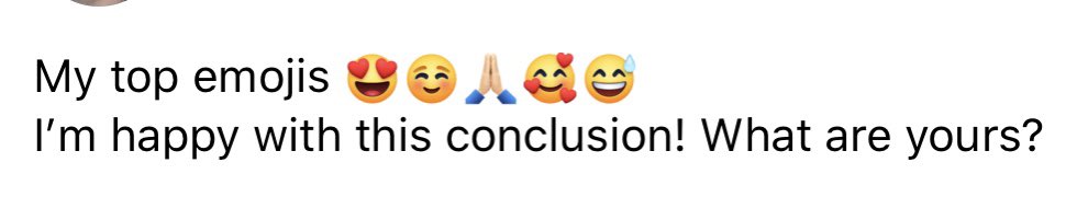 ImBrookeyB's tweet photo. What are your top emojis? Mine are 😍🥰😂☺️😊 https://t.co/P1IqzKxSC5