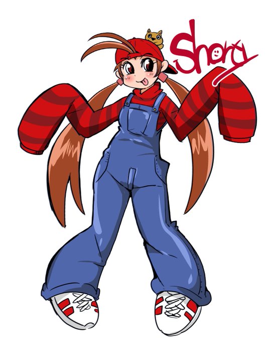 ついつい懐かしくなって、バストアムーブのショーティ描いた 