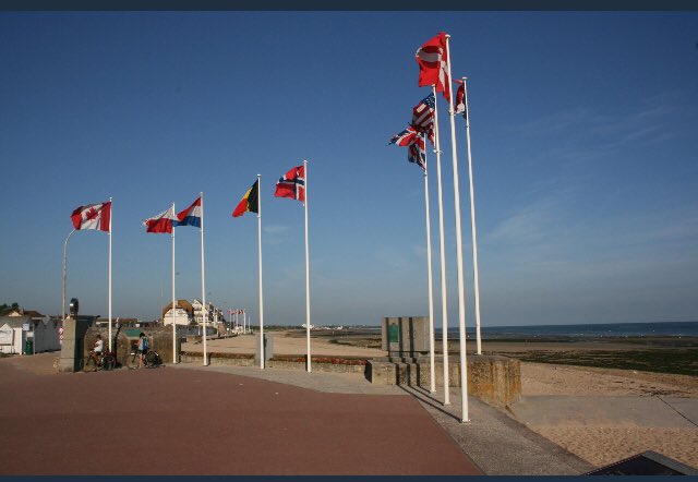 fee6bee's tweet photo. @5SE_LPS During our 2018 summer holiday in France we visited the D-Day landing sites. Here are Gold and Juno Beaches https://t.co/dsJqhho14i
