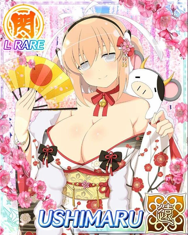 スマホゲーム画像 シナリオ集 新年の宴 牛丸 閃乱カグラ Senrankagura 閃乱カグラnewwave