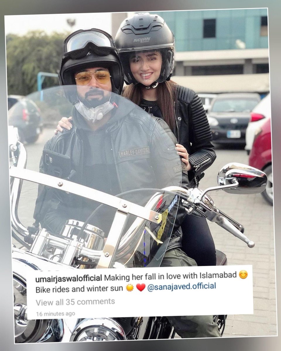 ReviewTurbine's tweet photo. Couple Goals😍😍 
#PakistaniCelebrities #SanaJaved  #UmairJaswal #CoupleGoals #NewlyWed #ReviewTurbine https://t.co/sTqgNHNZcV