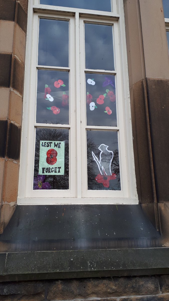 Our Remembrance Day display in Victoria Hall Glossop