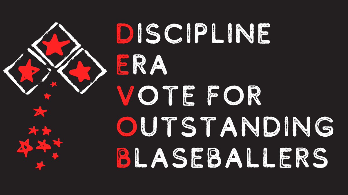BlaseballPolls's tweet photo. Hello splorts fans! Looking for some #blaseball content during siesta?
Introducing #DEVOB: a low-to-no stakes 256 player tourney to honor the Discipline Era.
DEVOB will run 11/14 - 11/29.
There is a vote-in round NOW to pick the final 25 players:
https://t.co/o1vAYzmRNL (1/3) https://t.co/rZZkTjSCm7