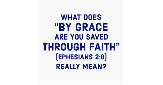 giscardnazon's tweet photo. What does "by grace are you saved through faith" (Ephesians 2:8) really mean?
https://t.co/fIvQpErQIQ https://t.co/M2x1WetVXH