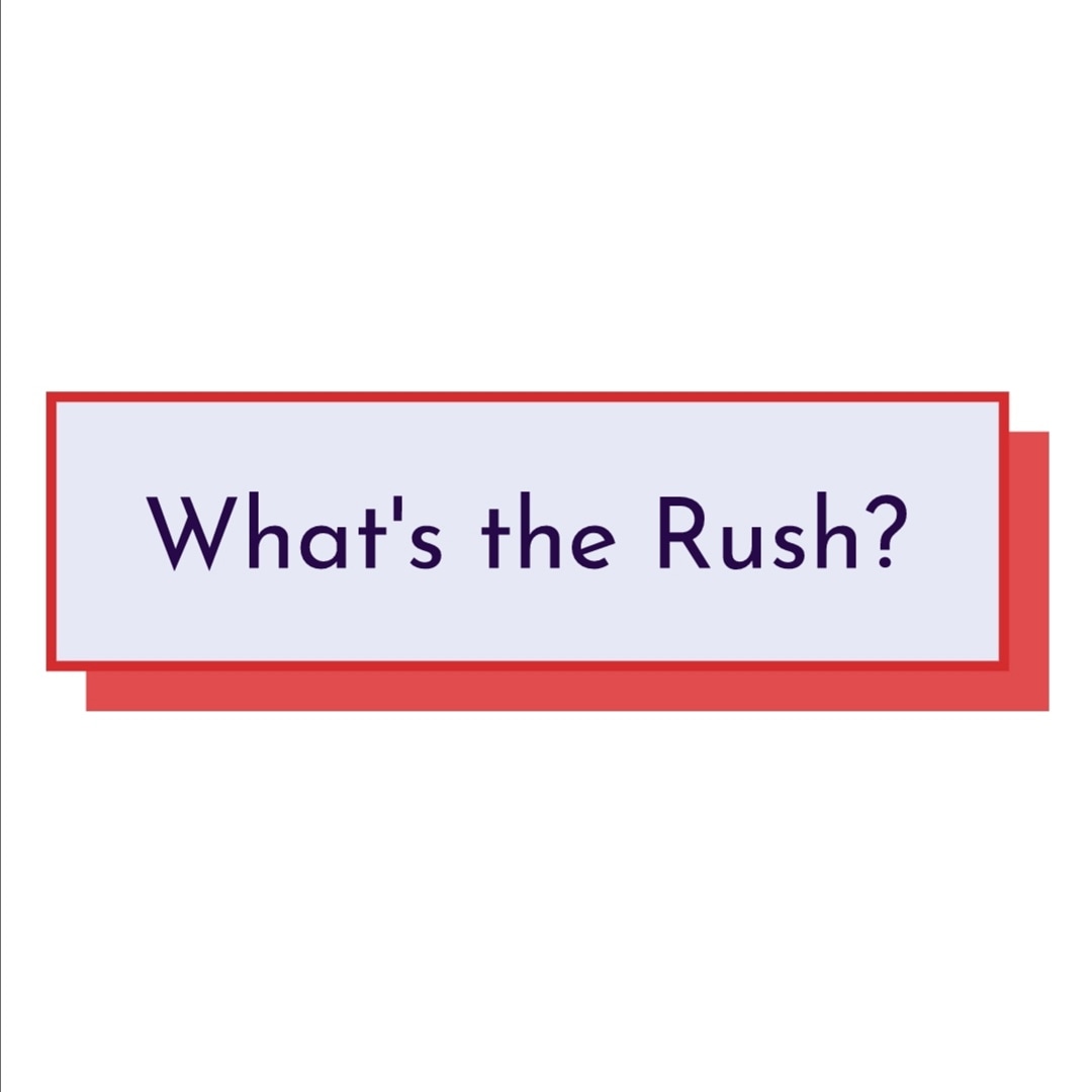 Whats The Rush tweet media