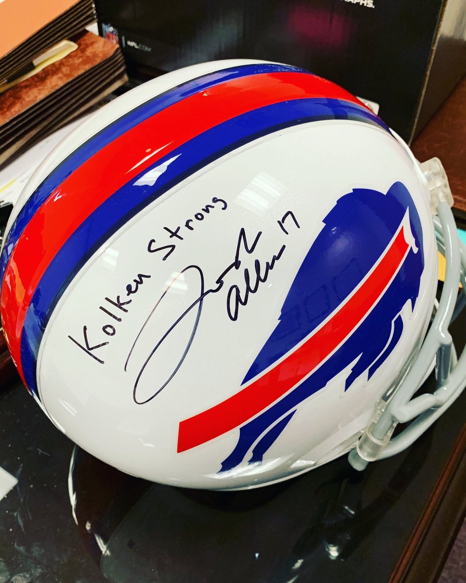 mkolken's tweet image. Thank you @JoshAllenQB for your kindness!