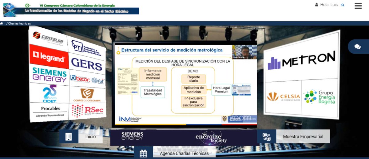 INMdeColombia's tweet photo. #HoraLegal y #HoraLegalPremium , dos servicios de medición de @INMdeColombia fundamentales para apoyar servicios de transformación digital de las industrias, incluido el sector eléctrico. VI Congreso virtual @CC_Energia https://t.co/lDFEJNTotW