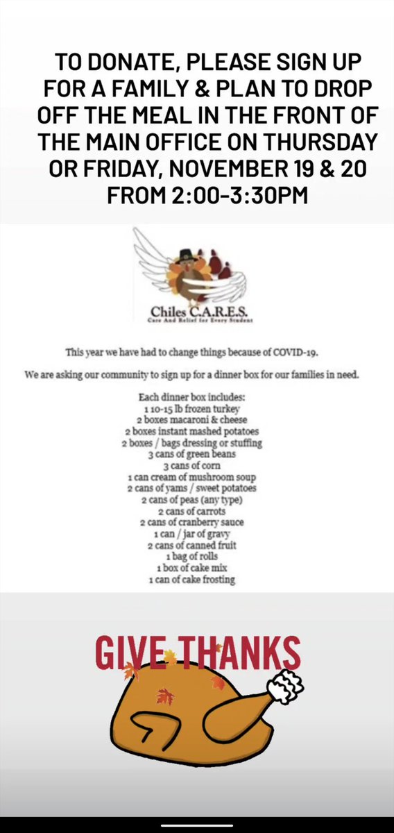Chiles High School SGA tweet media