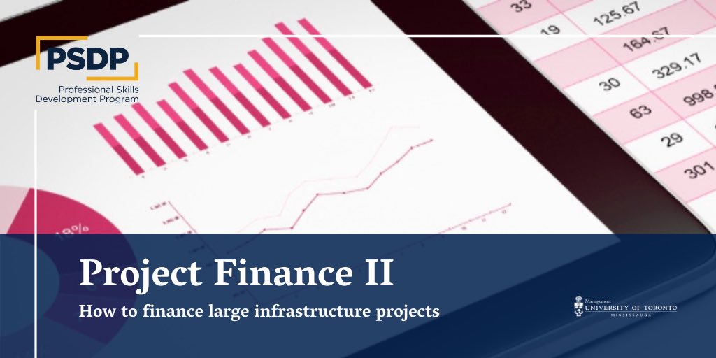UTMManagement's tweet photo. Join Ed Rieckelman and guests on Thursday November 12th at 5 p.m. (EST) for Part II of the Project Finance lecture!
#UTMManagement students can register on PSDP https://t.co/WHMK1b4gBl https://t.co/WeAunzwt5U