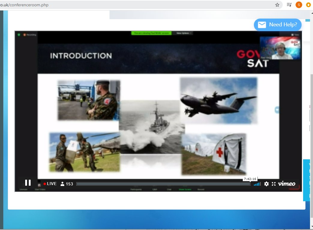 SAEMGDefence's tweet photo. And we continue this afternoon at Global MilSatCom with GovSat on
Addressing the Challenges to Augment Critical Capabilities and Secure Services by Mr Paul Wells at GovSat
#globalmilsatcom #milsatcom #govsat https://t.co/YHAYuUoIK2