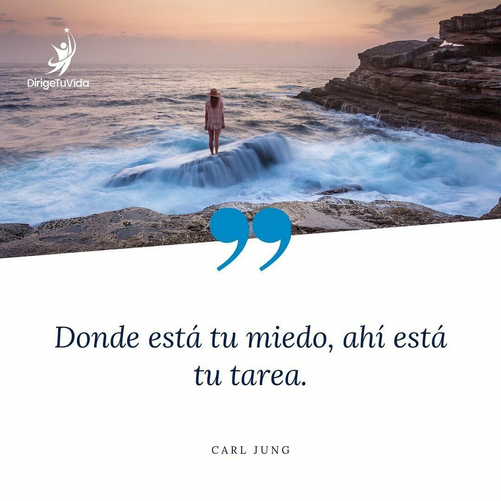 🔹”Donde está tu miedo, ahí está tu tarea.” — Carl Jung
.
.
.
.
.
#dirigetuvida #productividad #emprender #emprendedores #habitos #altorendimiento #proyectos #tareas #rendimiento #objetivos #impacto #positividad #NegociosOnline #Workfromhome #lifestyl… instagr.am/p/CHaoU5qpssm/