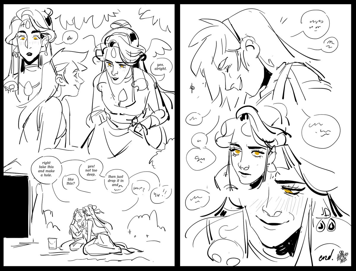 hades post-credit spoilers //
so pers' garden?? uM??? and nyx seeming such a lonely figure?? and now this lightness is here???