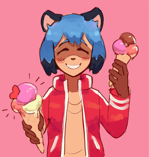 pingpenne's tweet photo. pov michiru got ice cream and she got some 4 u too https://t.co/dah4K0kvU4