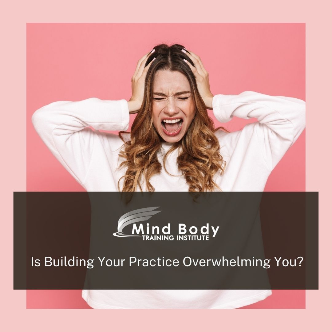 Here are a few tips that might help when building a practice feels like too much:
1. Review your goals. 

2. Plan your marketing days and times. 

3. Find a structure for your marketing that you can follow.

To read the full blog visit the link: bit.ly/3oWdj54