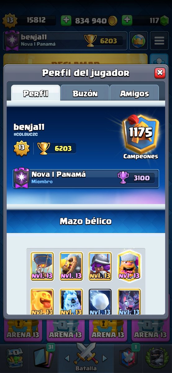 En 45 minutos prendo jugando a por el top 1000💪💪
Twitch.tv/bennja11