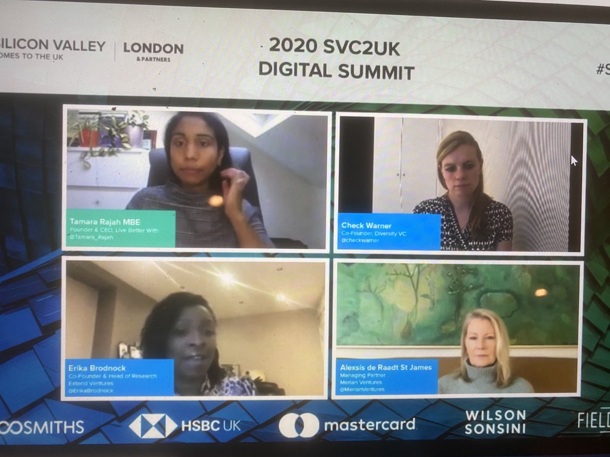 ⁦<a href="/businesslondon/">Grow London</a>⁩ ⁦<a href="/SVC2UK/">SVC2UK</a>⁩ - the Data here brings it all to life ! Significant under representation with diversity - loving this session! ❤️❤️❤️ ... ⁦<a href="/janetcoyle2/">Janet Coyle CBE</a>⁩ ⁦<a href="/Tamara_Rajah/">Tamara Rajah MBE</a>⁩ ⁦<a href="/checkwarner/">Check Warner</a>⁩ ⁦<a href="/ErikaBrodnock/">Erika Brodnock</a>⁩