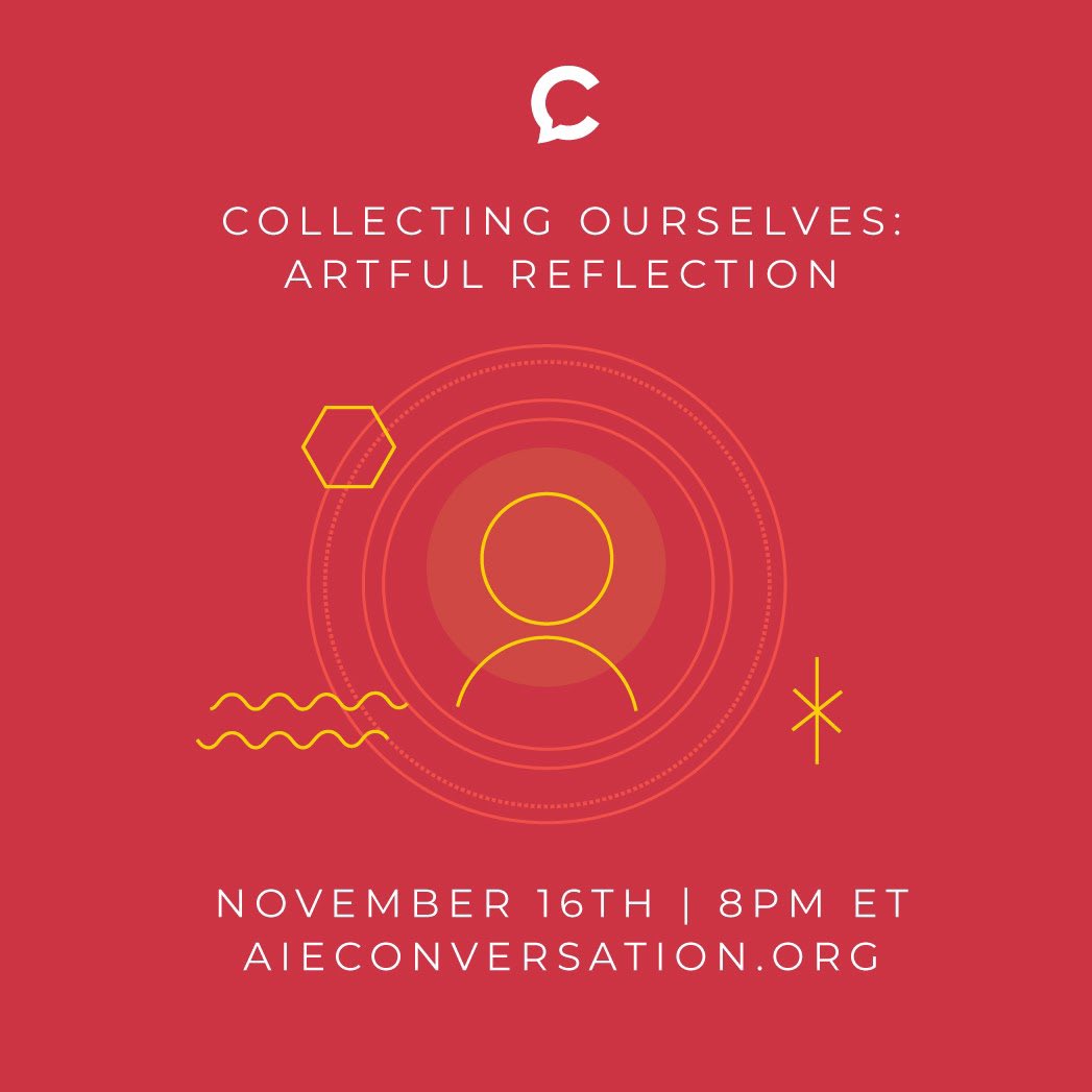 Join us for Collecting Ourselves: Artful Reflection - November 16th - bit.ly/2JVCk0s