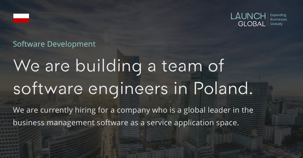 Launch__Global's tweet image. #devjobs #poland

Our client is building a engineering team in #poland to strengthen their leading B2B financial managment software.

Great salary &amp;amp; benefits, flexible and remote working, major investment in product &amp;amp; personal development.

notion.so/Remote-Opportu…
 prd
