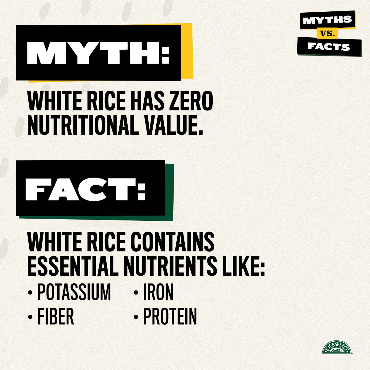 RiceSelect's tweet image. I love how white rice offers both comfort and nutrition, and is packed with essential nutrients like iron and fiber. Don’t let those antiquated ideas about rice prevent you from incorporating it into a meal as fulfilling as it is nutritious.