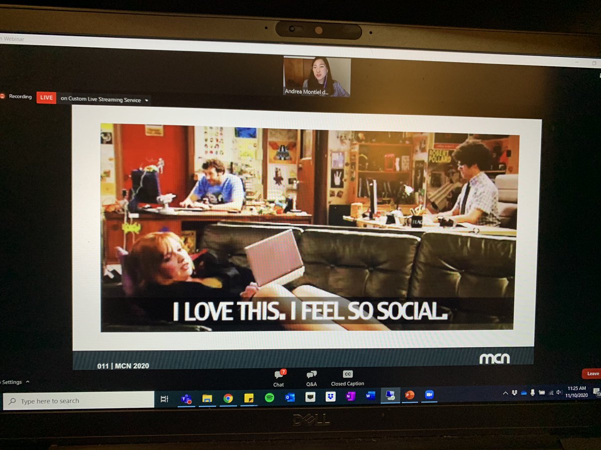 MaryMcculla's tweet photo. Starting off with an IT Crowd gif? Oh, I think I’m gonna like this conference #mcn2020 https://t.co/D9Lso5vOP1