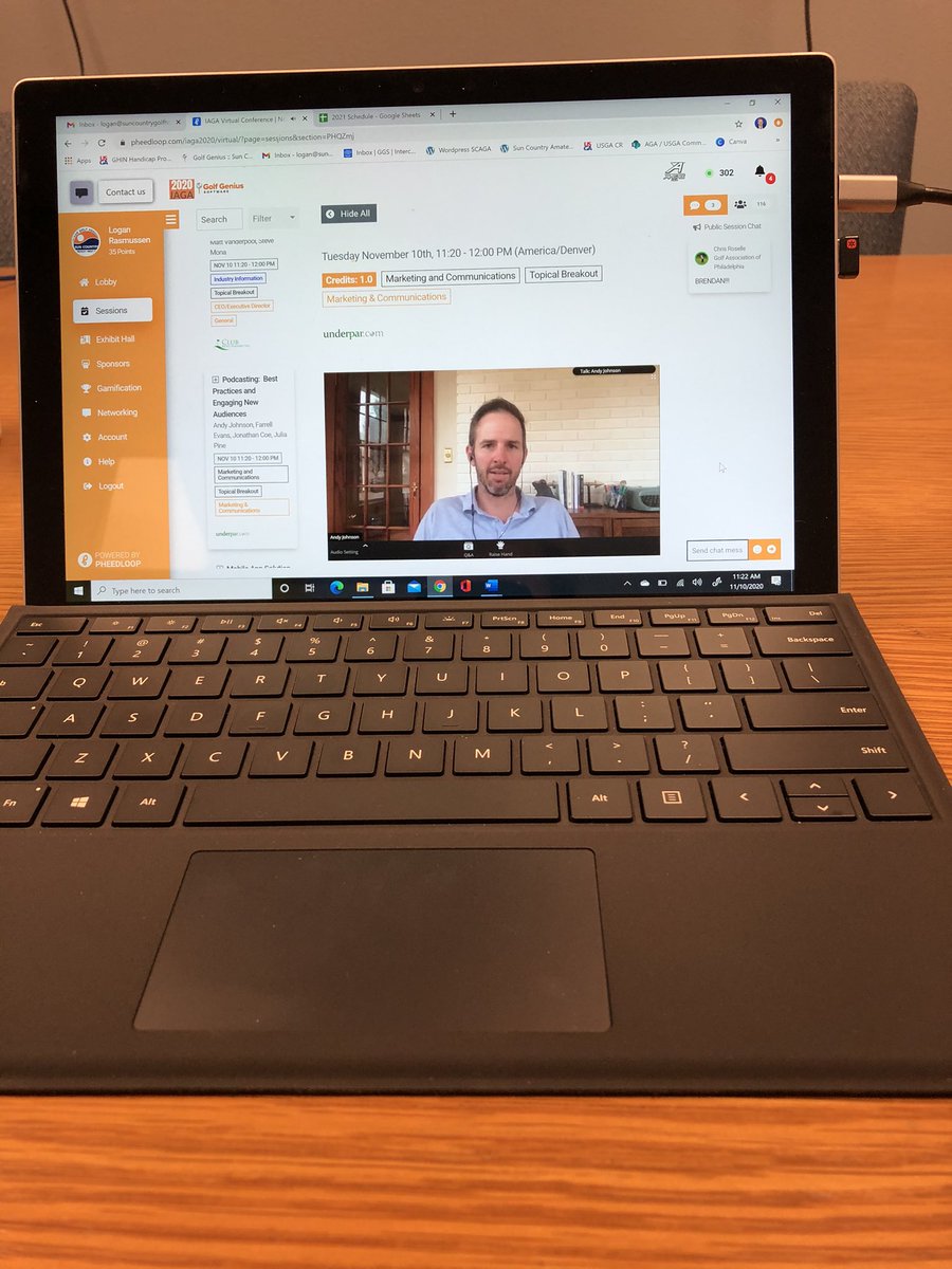 loganRass's tweet photo. Getting a chance to listen to one of my favorite podcasters @the_woke_yolk ,host of the @the_fried_egg , speak today as part of the #IAGA2020 virtual conferences! Great choice @IAGABillWalker https://t.co/W18mlfCmkJ