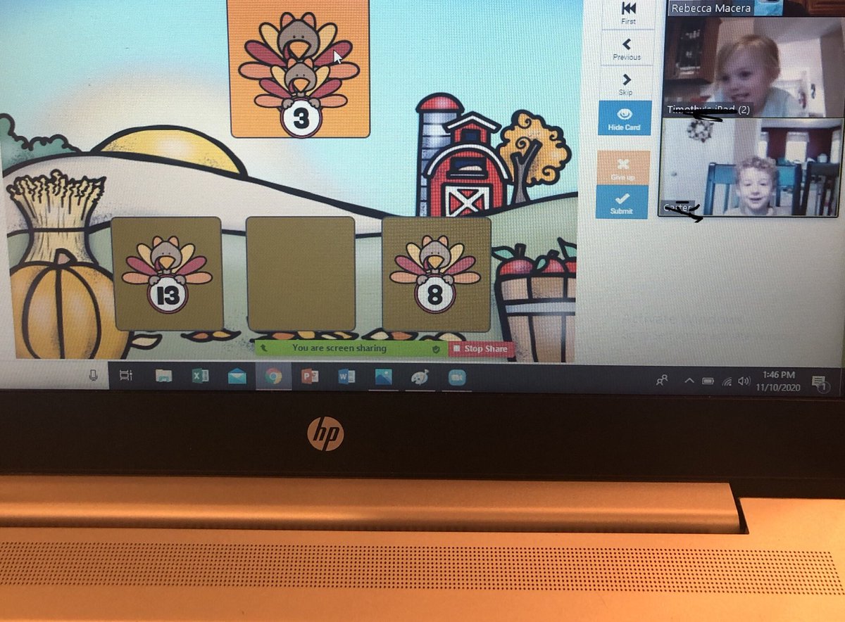 Two hard little workers practicing their numbers during our small group time! #littlelancerspk