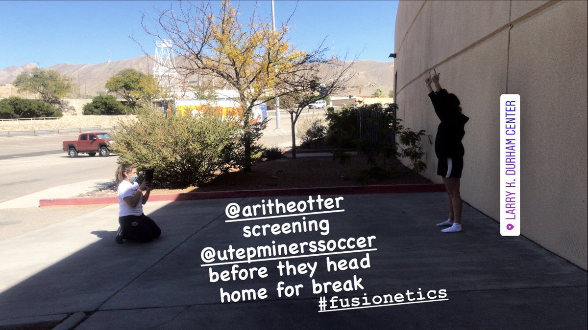 UTEPSportsMed's tweet image. Injury prevention is key. Peep @aritheotter screening @UTEPSoccer before they head home for break #Fusionetics #FunctionalMovement #InjuryPrevention #UTEPSportsMedicine #AthleticTrainingStudents #HealthyAthletes