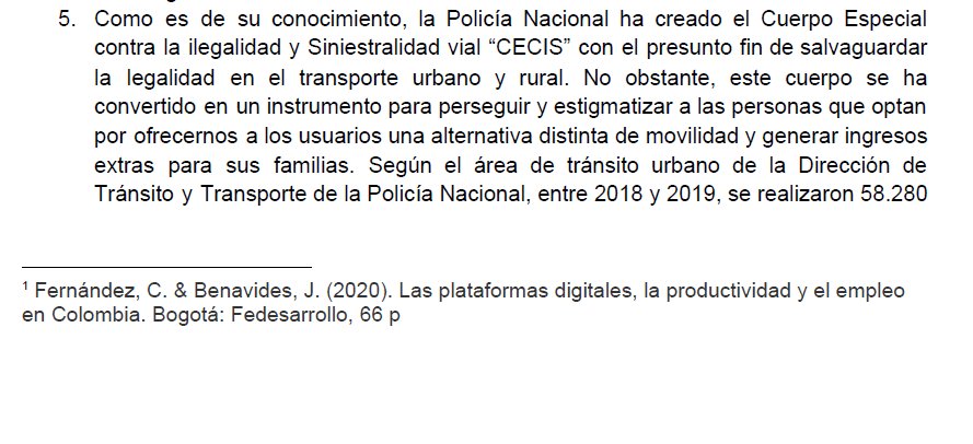rugeparticipa's tweet photo. La Policía ha creado el Cuerpo Especial contra la Ilegalidad y Siniestralidad Vial #CECIS con el presunto fin de salvaguardar la legalidad en el transporte. Este cuerpo se ha convertido en un instrumento para perseguir y estigmatizar a conductores y usuarios de las plataformas. https://t.co/aAJw4hZSLG