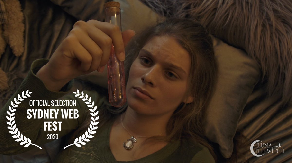WriterChitwood's tweet photo. So honored that #LunaTheWitch is an OFFICIAL SELECTION at the @SydneyWebFest! #sydneywebfest20 https://t.co/mj5lFRsdOb