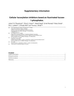 ChemRxiv's tweet photo. Cellular Fucosylation Inhibitors Based on Fluorinated Fucose-1-Phosphates by Thomas Boltje &amp; co-workers

https://t.co/31G3337c2v https://t.co/gKnbi2XPU9
