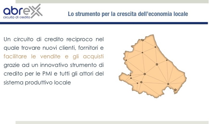 Lo strumento per la crescita dell'economia locale:
circuitoabrex.net