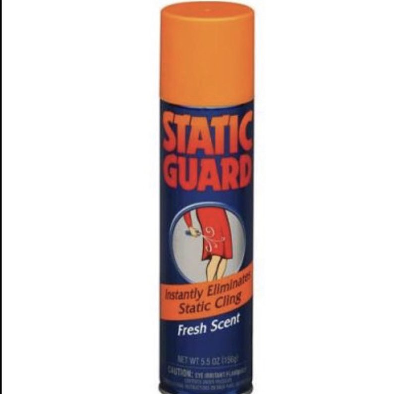 ExtensionsLuxxe's tweet photo. Experiencing static issues? NO WORRIES #Staticgaurd can solve your issue, spray a small amount to your problem area. It’s available at your local grocery or drug store✨😊 #walmart #cvs #walgreens https://t.co/nNI0Uida7v