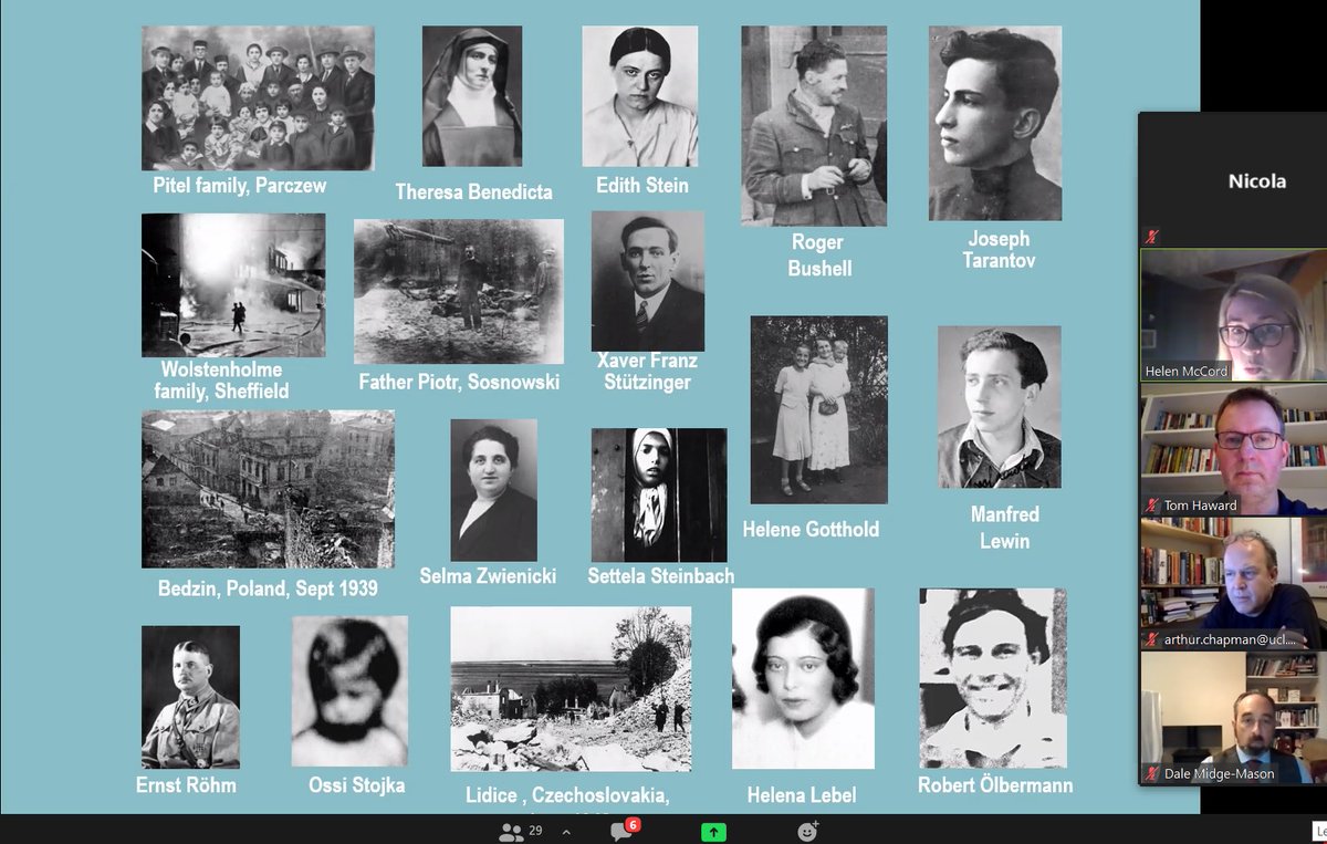 UCL_Holocaust's tweet photo. Great to see our #BeaconSchool2021 Lead Teachers joining us again today for our latest online session with @hmccord78 faciliatating. We really appreciate your commitment, participating at end of another long school day, looking forward to our learning together this session. RT https://t.co/Gi62hqu30I