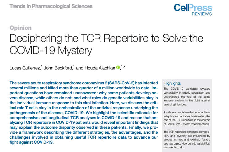 COVID-19 enfeksiyonu bazılarında daha hafif semptomlarla atlatırken bazılarının ise ölümüne neden olmakta. 
Virüse karşı bağışıklık sistemimizin verdiği cevap çok önemli..
Bağışıklık sisteminin cevabı da genetik yapımız, epigenetik  ve diğer faktörlerle alakalı gibi görünüyor.