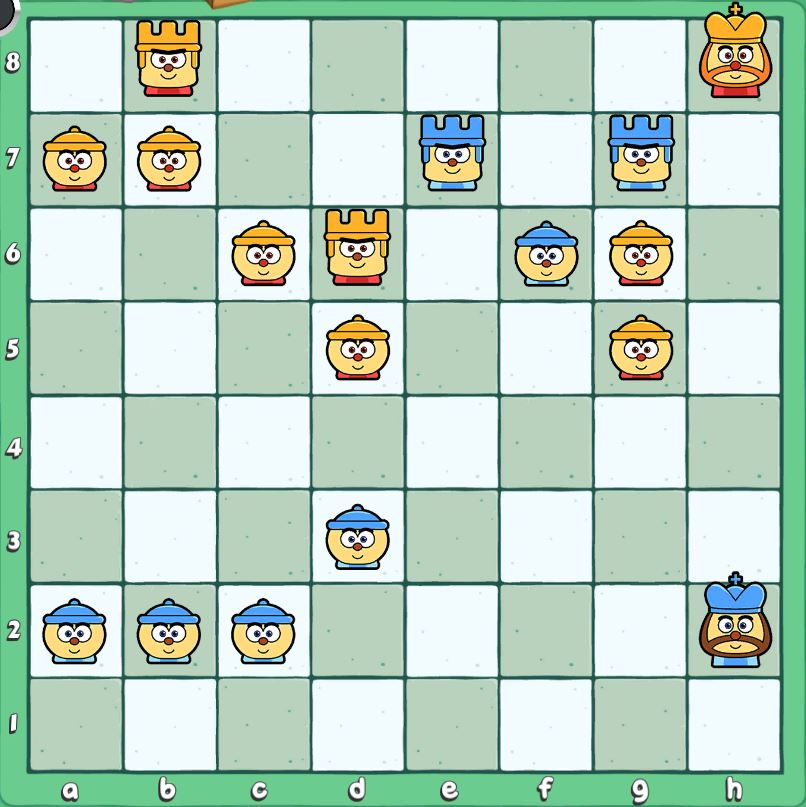 ChessMatec's tweet photo. Let's play a #ChessGame🎲! Solve this #MateInThree and #CheckMate the Orange, Black and Red King in just 3️⃣ moves! Don't forget to tell us your solutions in the comments, and tag a friend so they can give it a try as well! 👑 https://t.co/uqxds4755E
