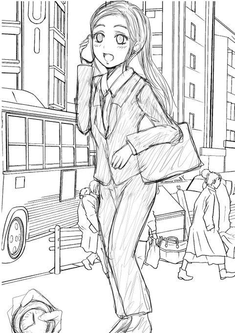 似合わないリクルートスーツの女の子見るといたずらしたくなる。。。 