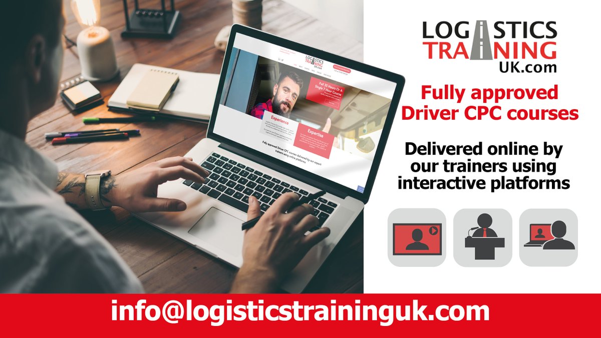OnlineDCPC's tweet image. We may be in lockdown with classroom training suspended but our online Driver CPC courses are still safely continuing. Dates available next week and in December. Book at logisticstraininguk.com and access training from home #onlinecpc #drivercpc