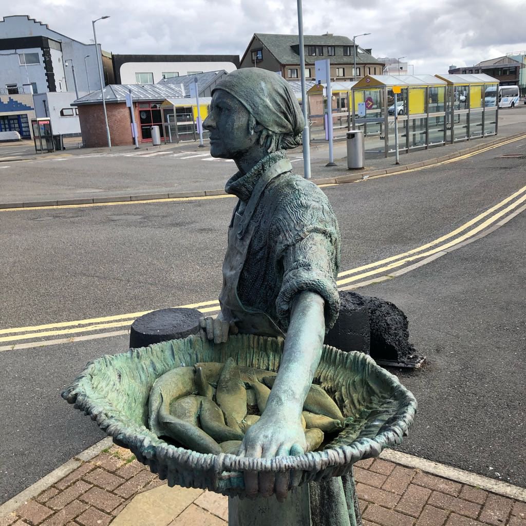 Finally, 2 Herring Girls from Stornoway and a woman we can all identify with in Blackburn.