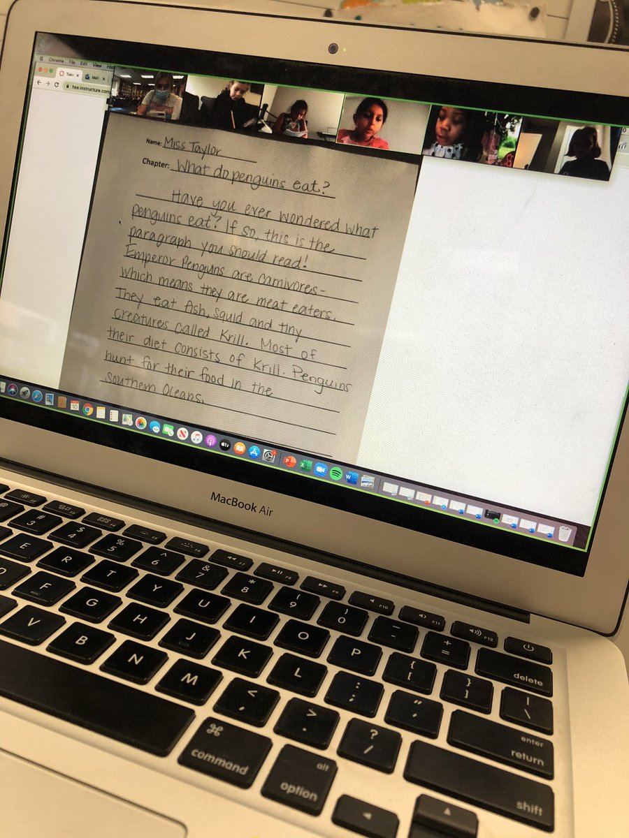 MsCaseyTaylor's tweet image. Starting our research drafts at home & at school... together!! 📝🐘🐬 #SynchronousLearning @FESTigersHSE