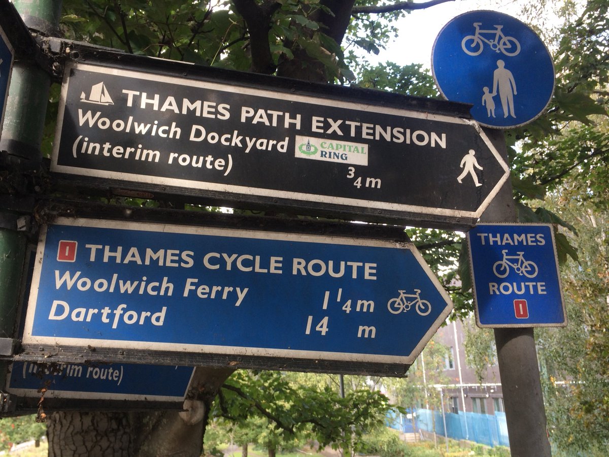 Our routes are signposted with these lovely red numbers. Our volunteers and partner Boroughs do a great job at keeping these in place, but in case you miss a sign or a sign misses you it’s a good idea to have a backup map with you.  #NCN