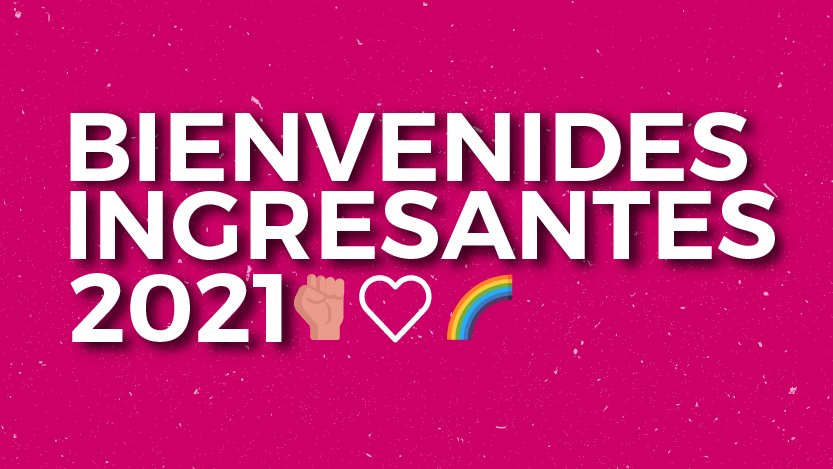 26dejunio_fts's tweet photo. Bienvenides a la #UNLP.
Para no perderte nada del #Ingreso2021 seguinos en instagram: https://t.co/i8G4Gc9Jch
https://t.co/NLjDab1SKt y sumate a los grupos de whatsapp del centro de estudiantes. https://t.co/Q3fhGsBwkH