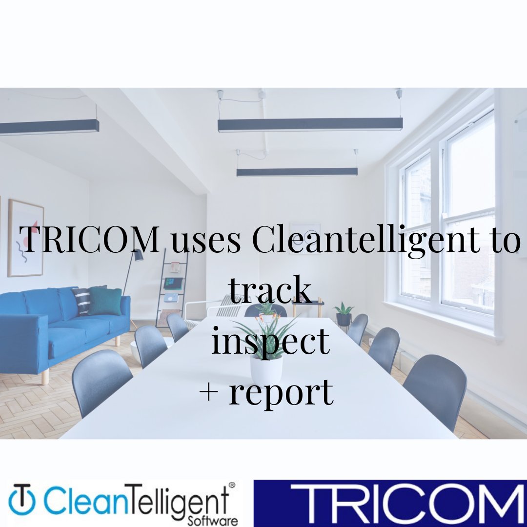 TricomServices's tweet photo. What gets managed, gets done!
Tricom uses Cleantelligent to track daily tasks, do weekly inspections for quality control and provide reporting to our Clients on the progress and results.
#tricom #facilitiescleaning #janitorialservices #cleantelligent https://t.co/QEWwnp0m1K