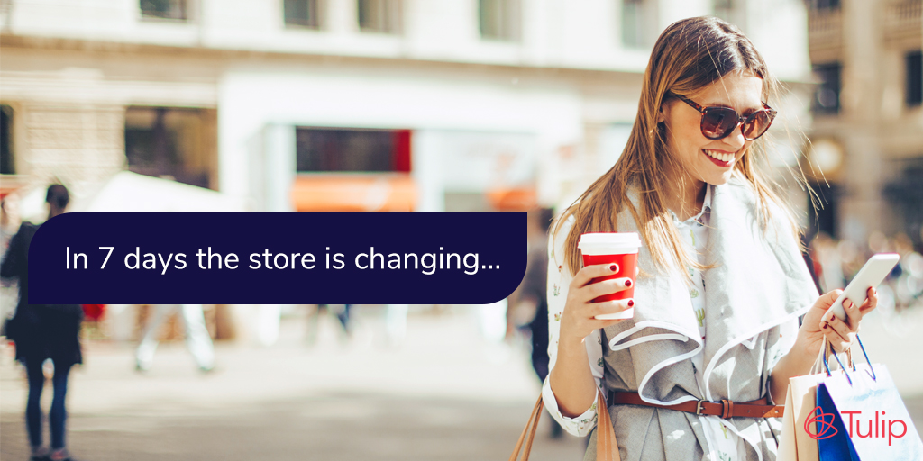 TulipRetail's tweet photo. We have something new to share with you soon! #retail #retailtech #CX #connectedstore #comingsoon https://t.co/FkEjWraXr7