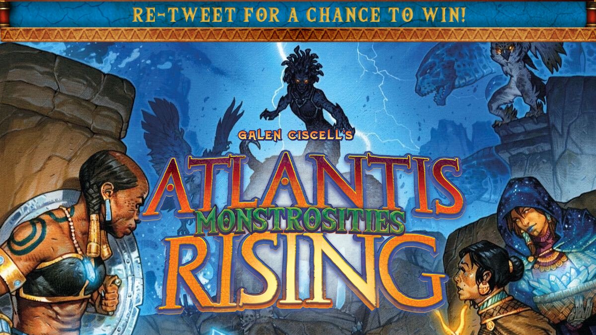 QMLogistics's tweet image. Elf Creek Games and Quartermaster are celebrating Atlantis Rising: Monstrosities with a giveaway! Retweet to enter to win a base game and the new expansion. Winner will be announced Friday! #boardgames #atlantisrising @elfcreekgames bit.ly/3mSB0tw