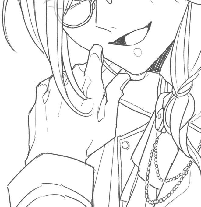 手が好みに描けてめっちゃテンション上がってるよね 