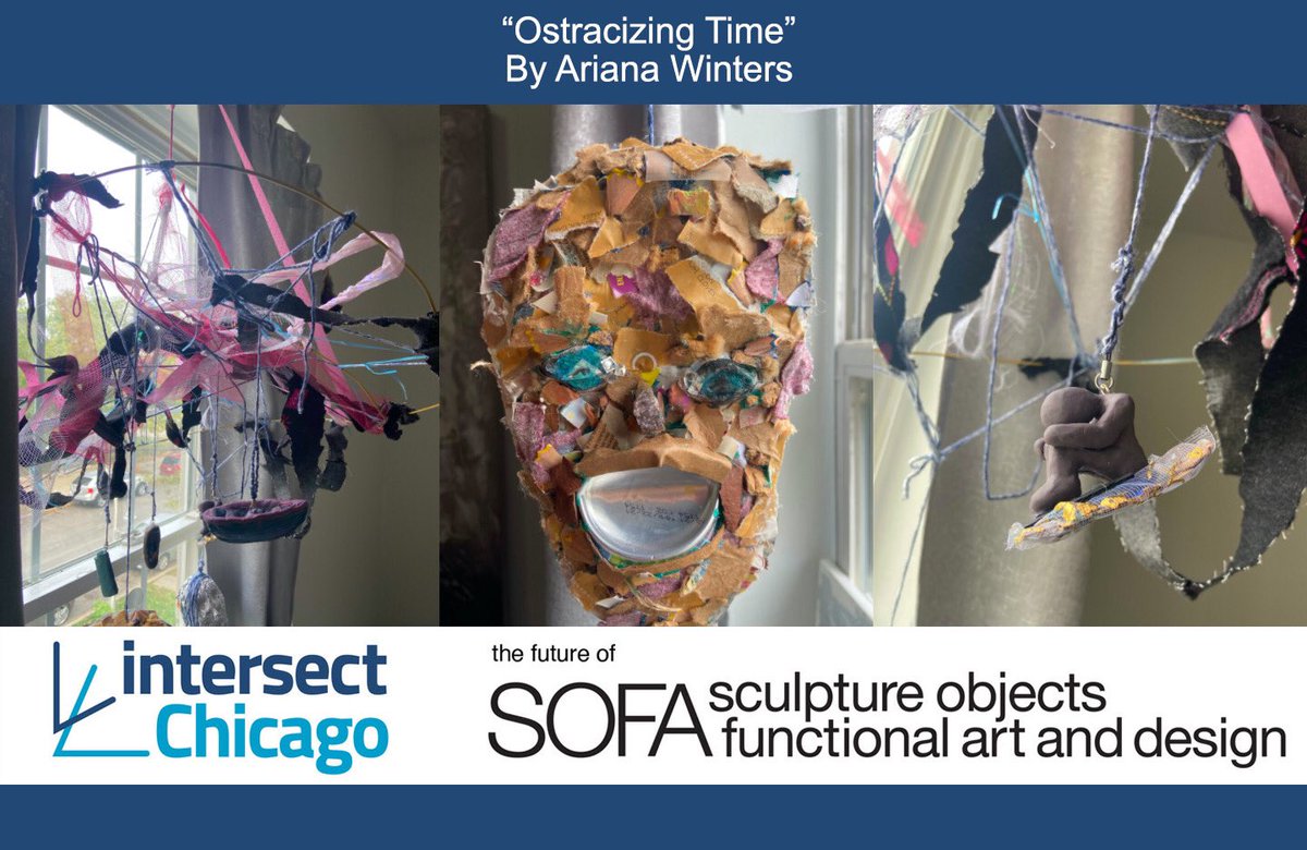 AdvancedArtsCPS's tweet photo. We’re highlighting work our #aapg37 students have on display at #IntersectChicago @sofaexpo like this mobile by Creative Arts & Ceramics Student, Ariana Winters of @DisneyIIMagnet.
You can catch our entire exhibition display through Nov 12th at: https://t.co/1bSPdVoSfd https://t.co/HJQbXLYyh6