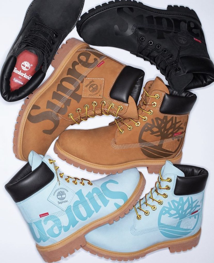 Legendarymx_'s tweet photo. Entre las grandes sorpresas que nos trae el droplist de @supremenewyork, encontramos su más reciente colaboración con @timberland 🥾✨ Etiqueta a tu amigo que las necesita para esta temporada 👇 https://t.co/oV54RG9IqM