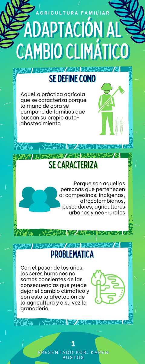 KarenBu15504415's tweet photo. Adaptación de la agricultura a cambio climático. 

Objetivo: Dar a entender a la comunidad, la importancia de la Agricultura Familiar (AF), en cuanto a la adaptación de esta con respecto al cambio climático.

@SISSU_UNAD #SERVICIOSOCIALUNADISTAENCASA https://t.co/zCr0NmQw5v