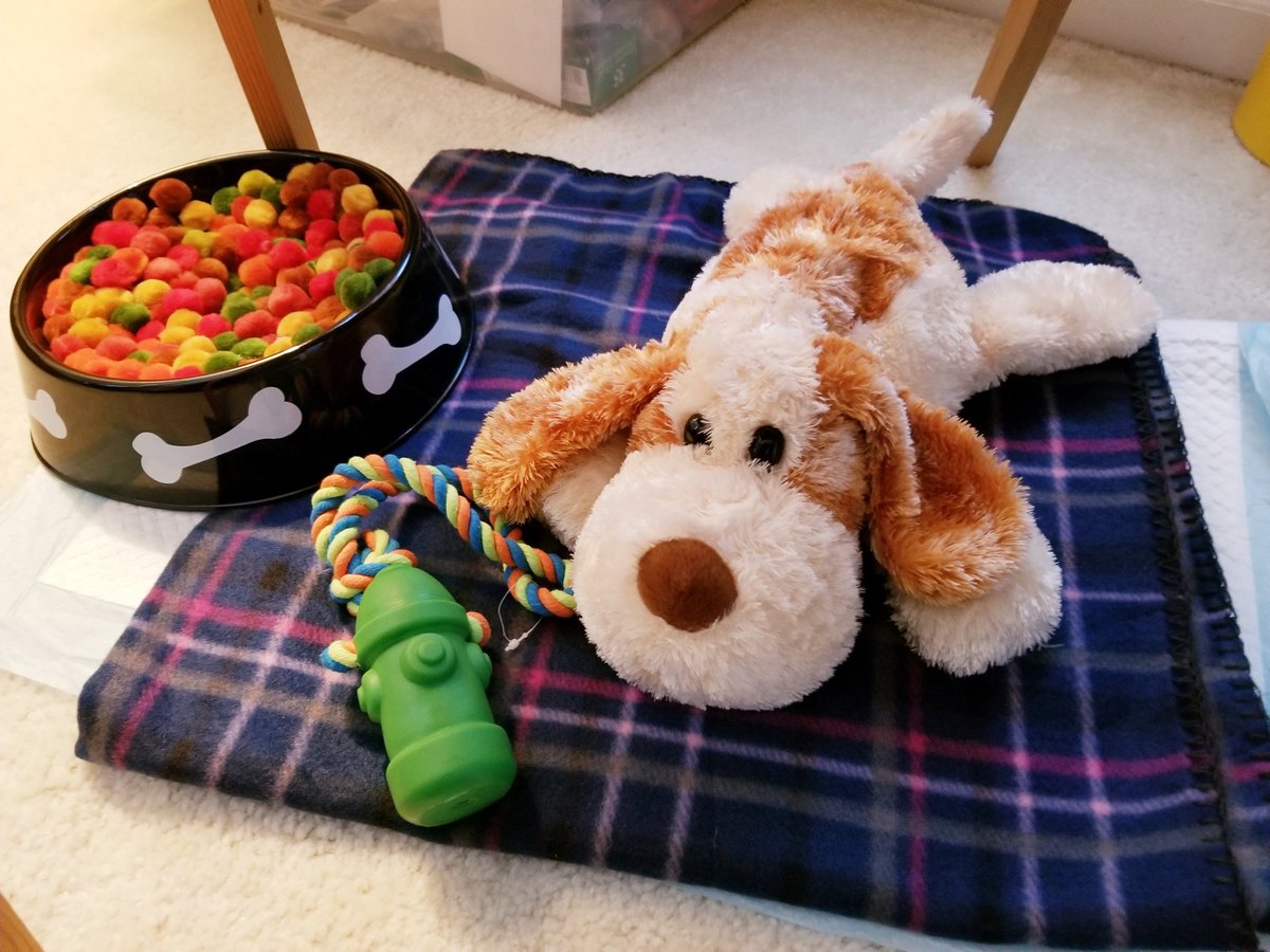 MrsHartney's tweet photo. Buddy is all settled in and ready to have fun at Mrs. Hartney's house! Mrs. Hartney is back after caring for her new baby at home! Buddy does a great job of helping Mrs. Hartney with our Hello Song during circle time! https://t.co/OOEQkPFg9R