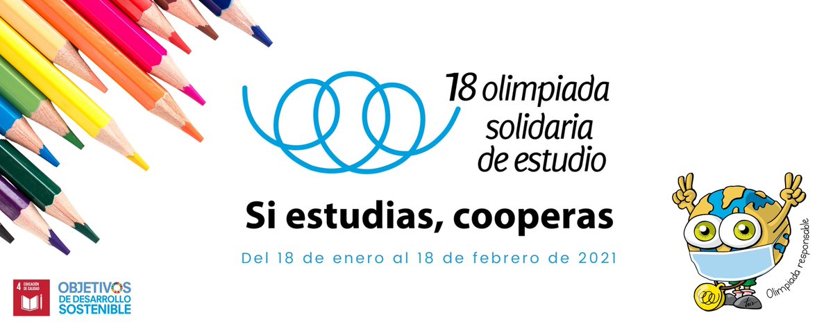 getupandgoalsES's tweet photo. Vuelve la @oseolimpiada Solidaria de Estudio, una iniciativa de @cooperaongd para la sensibilización y Educación para el Desarrollo que promueve la importancia del acceso a la educación, especialmente entre la juventud. Si #estudias #cooperas. https://t.co/DTuGAqgnh4